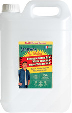 - Aceto Bianco 9,5° - Prodotto per La Pulizia Multiuso - 100% Di Origine Natural