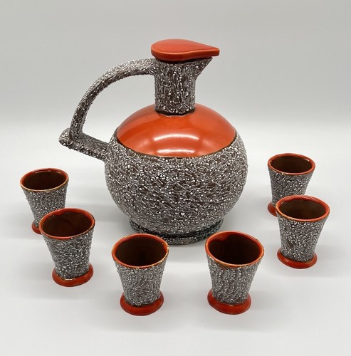 Set liquore ceramica goebel - set,