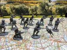 Lotto 13 Soldatini Scala 1/32 Cloni Mathcbox 8th Armata Inglese