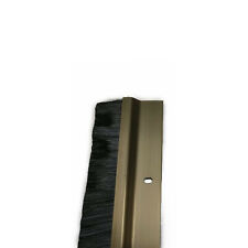 Paraspifferi marrone Brixo con spazzolino porte finestre lunghezza 100 cm