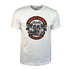 T-shirt biker moto classica