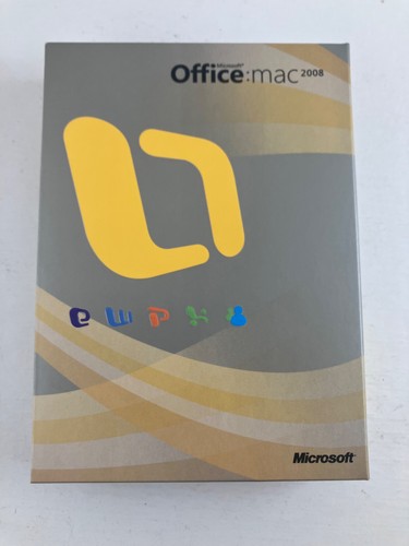 Microsoft office mac - microsoft, 2008