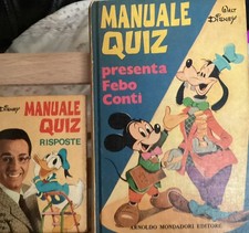 Edizione Mondadori Manuale Quiz Con Albo Risposte 1° Edizi 1971 Mo