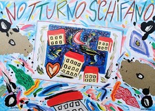 Bruno Donzelli - Serigrafia originale numerata e firmata