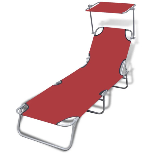 Lettino sole pieghevole con - lettino,