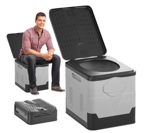 Campeggio 25l portatile - wc,