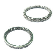 2 PZ GABBIETTA A SFERA SERIE STERZO 1" POLLICE FORCELLA MANUBRIO BICI MTB Ø 4 cm