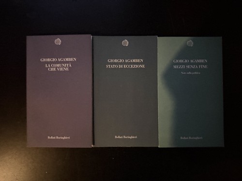 Lotto libri agamben - lotto,