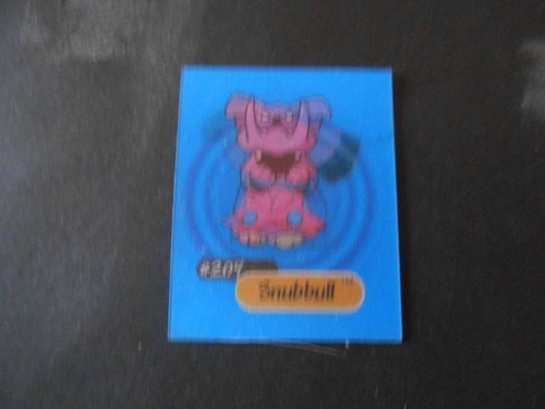 Card pokemon 204 snubbull - card, n.204