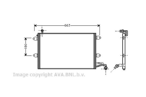 Condensatore radiatore aria - condensatore,