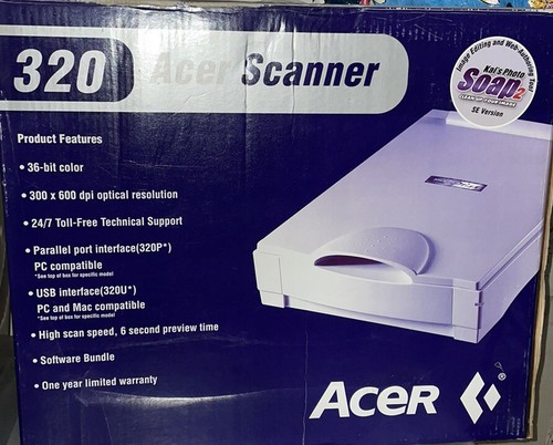 Raro scanner acer piano 320p