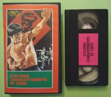 Vhs L'Ultimo Combattimento Di Chen Film Azione Ita Bruce Lee Videocassetta (V83)