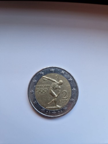 Moneta euro grecia - euro, olimpiadi