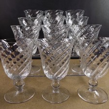 12 calici in cristallo Asprey