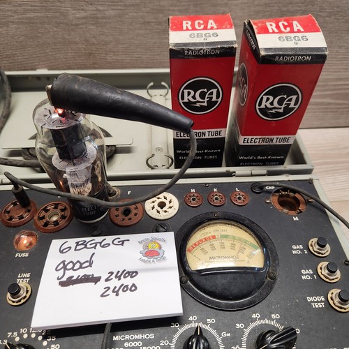 Rca 6bg6g tube - rca, 2