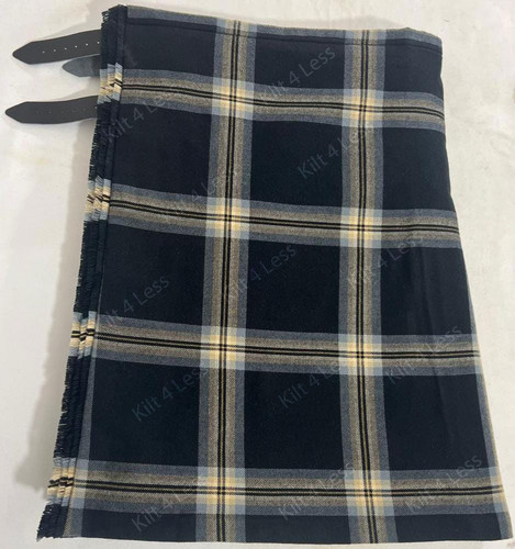 Kilt tartan galloway nero - kilt, da