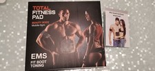 EMS TRAINING TOTAL FITNESS PAD, ELETTROSTIMOLATORE PER ADDOMINALI E GLUTEI