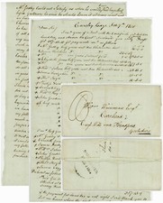 1800 LETTER STELFOX CROWLEY LODGE to WAINMAN CARRHEAD + MANCHESTER LARGE CIRCLE