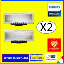 KIT 2 LAME LAMETTE PER PHILIPS ONEBLADE X QP2530 TESTINE ?DIAMOND?