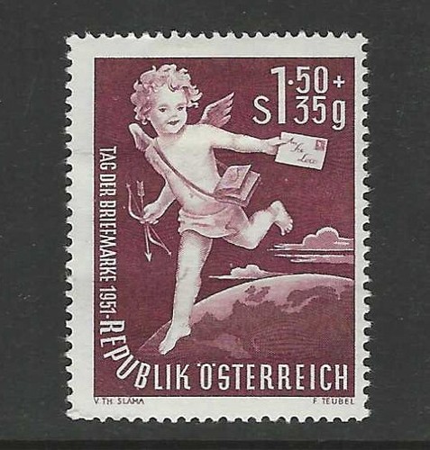 Austria 1952 francobollo - austria,