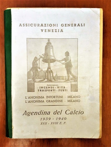 Agendina del calcio 1939 1940 - del,