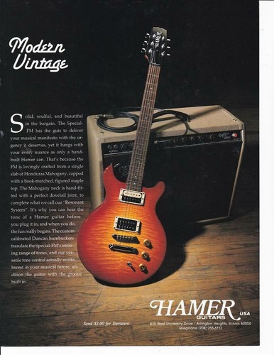 Rara pubblicità chitarra