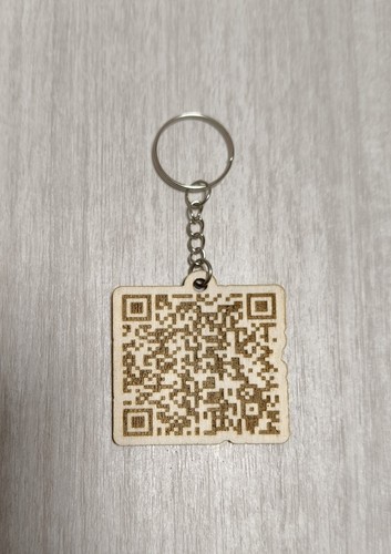 Portachiavi code per far - qr,