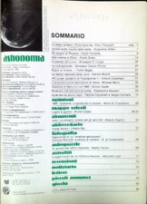 ASTRONOMIA. RIVISTE RILEGATE INSIEME - DAL N. 5/1980 AL N. 13/1981 AA.VV.