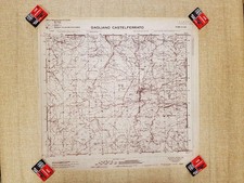 Grande carta topografica