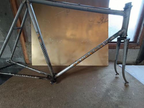 Cadre vélo peugeot acier - vélo,