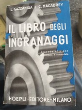 Il Libro degli Ingranaggi,Hoepli,Gazzaniga Macabrey(98)
