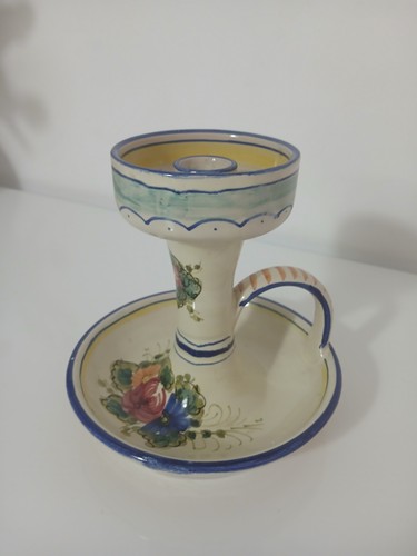Candeliere bugia ceramica - candeliere,