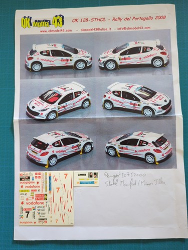 Decal peugeot 207 s2000 - 207,