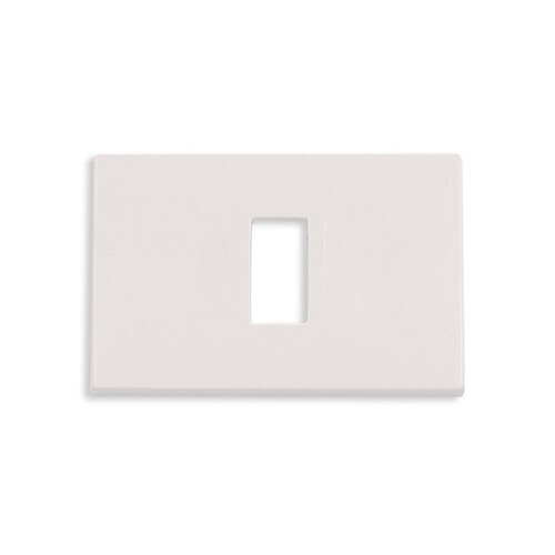 Placca resina posti bianca - placca,