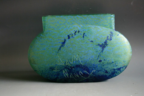 Antico vaso art nouveau daum - nouveau,