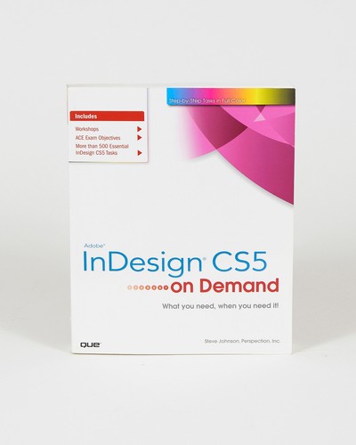 Adobe indesign cs5 demand - adobe, on