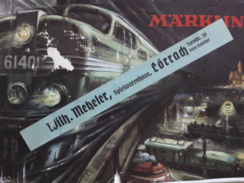 Märklin catalogo 1950 con