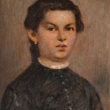 Ritratto di donna Biedermeier