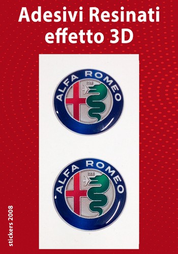 Adesivi resinati logo - 3d,