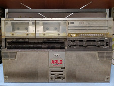 Sharp Gf-555x Stereo Cassette Radio Portatile Boombox GhettoBlaster Anni 80