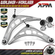 2 bracci trasversali manubrio + 2 cuscinetti idro + kit anteriore inferiore sinistro destro per BMW Serie 3 E46