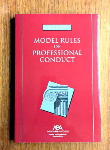 Model rules professional - rules, of
