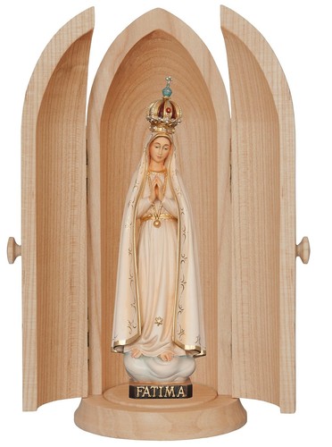 Statua madonna fatima - madonna, di