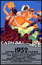 AFFICHE   POSTER    CARNAVAL