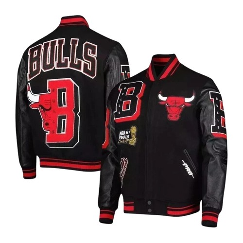Chicago black bulls giacca - giacca, di