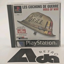  les cochons De guerre hogs of war PlayStation 1 Ps1 Black Label Prima Stampa 