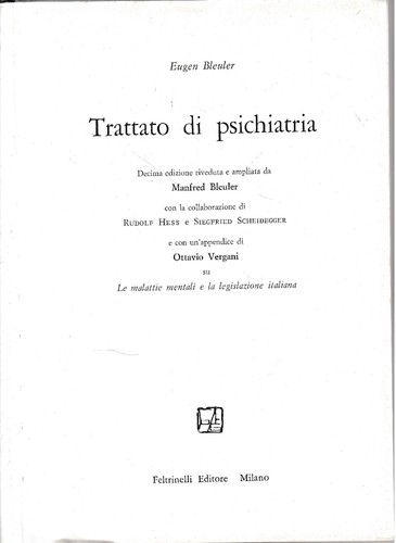 Trattato psichiatria - trattato,