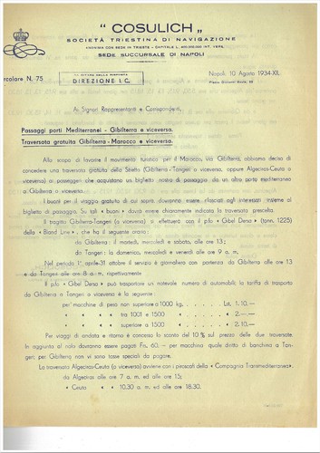E106 cosulich - e106),