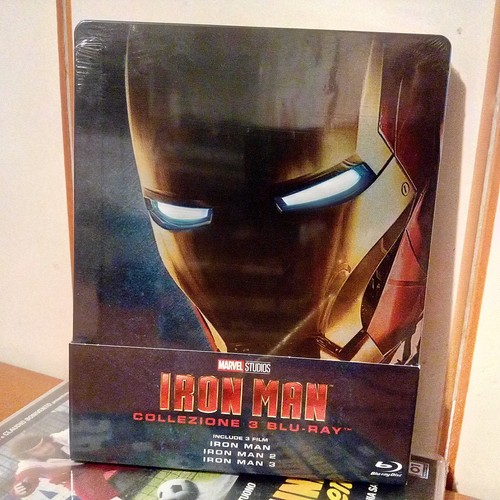 Iron man trilogia steelbook - trilogia,