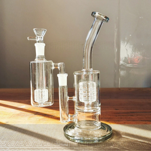 Bong vetro stereo - vetro, 9"